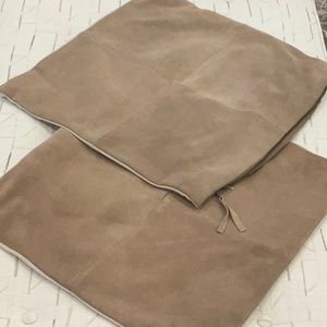 Suede Pillow Covers